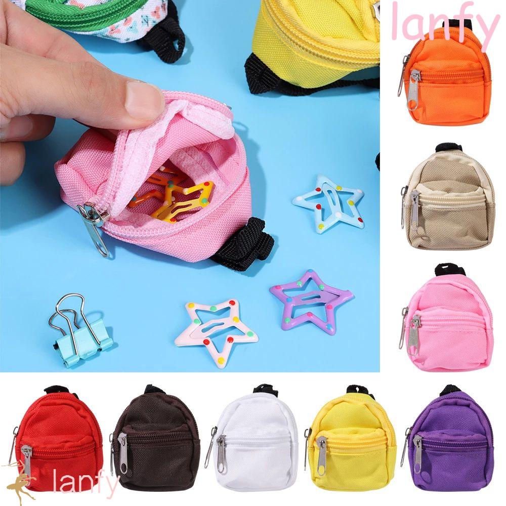 LANFY Christmas Gifts Doll Backpack Kids Toys BJD Doll Schoolbag Doll ...