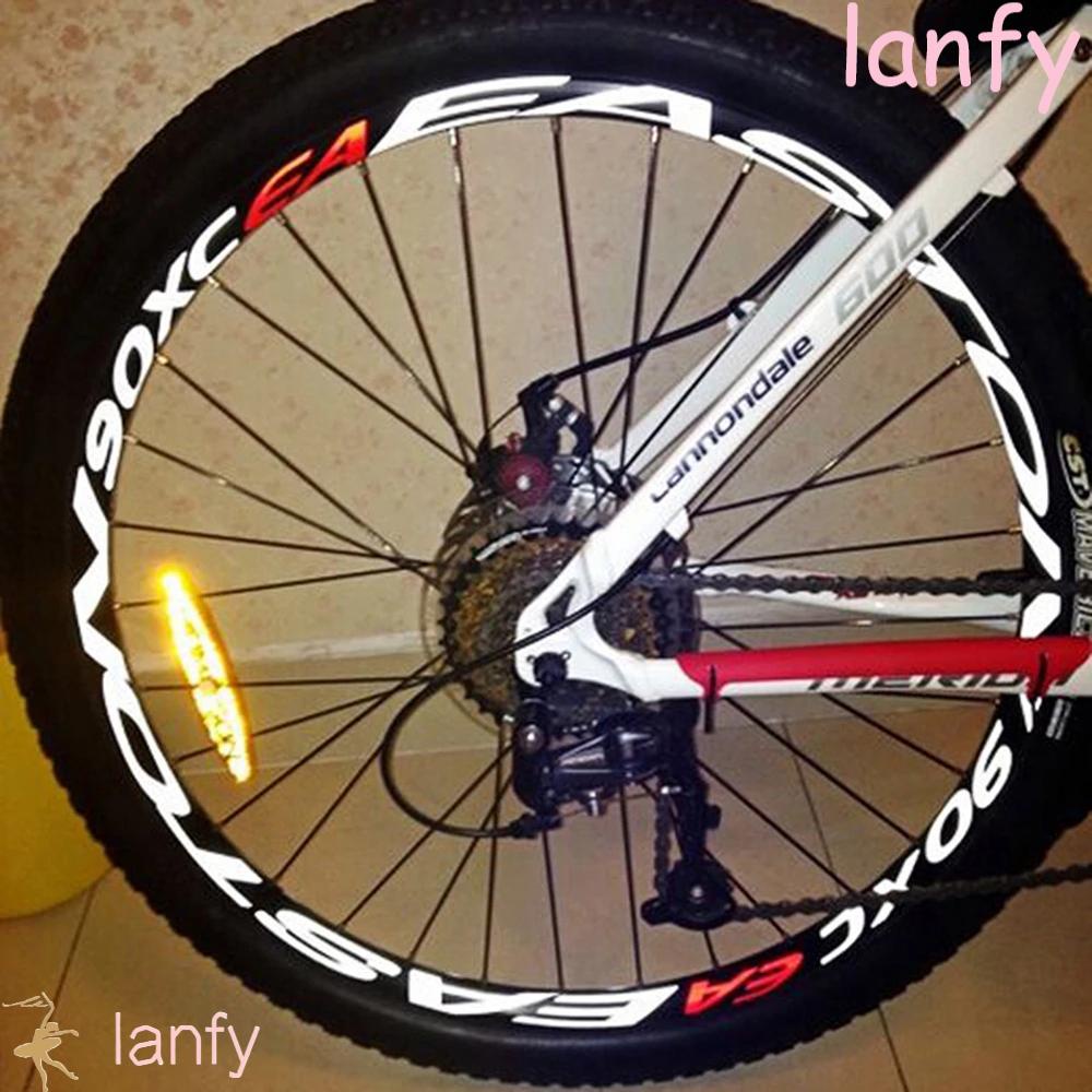 LANFY Bike Accessories Bike Wheel Rims Bicycle Part Bicycle Stickers ...