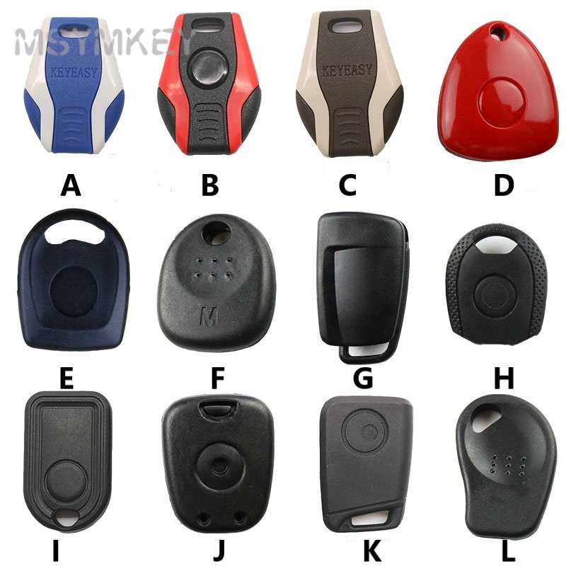 MSYMKEY Colorful Universal Transponder Key Case Chip Shell Spare Key ...