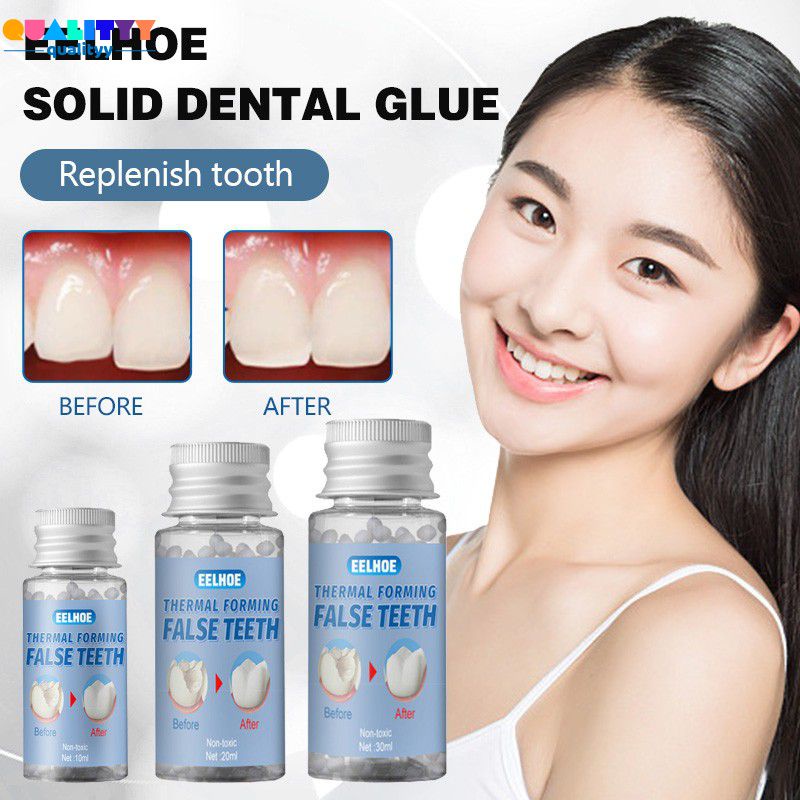 Resin Denture Solid Glue Temporary Teeth Repair Kit Teeth And Gaps
