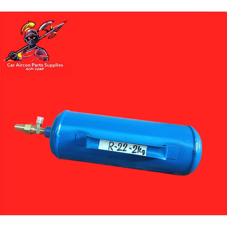 AIRCON TANK R22 2KG Car Aircon Parts Supplies Quality For Refill Freon