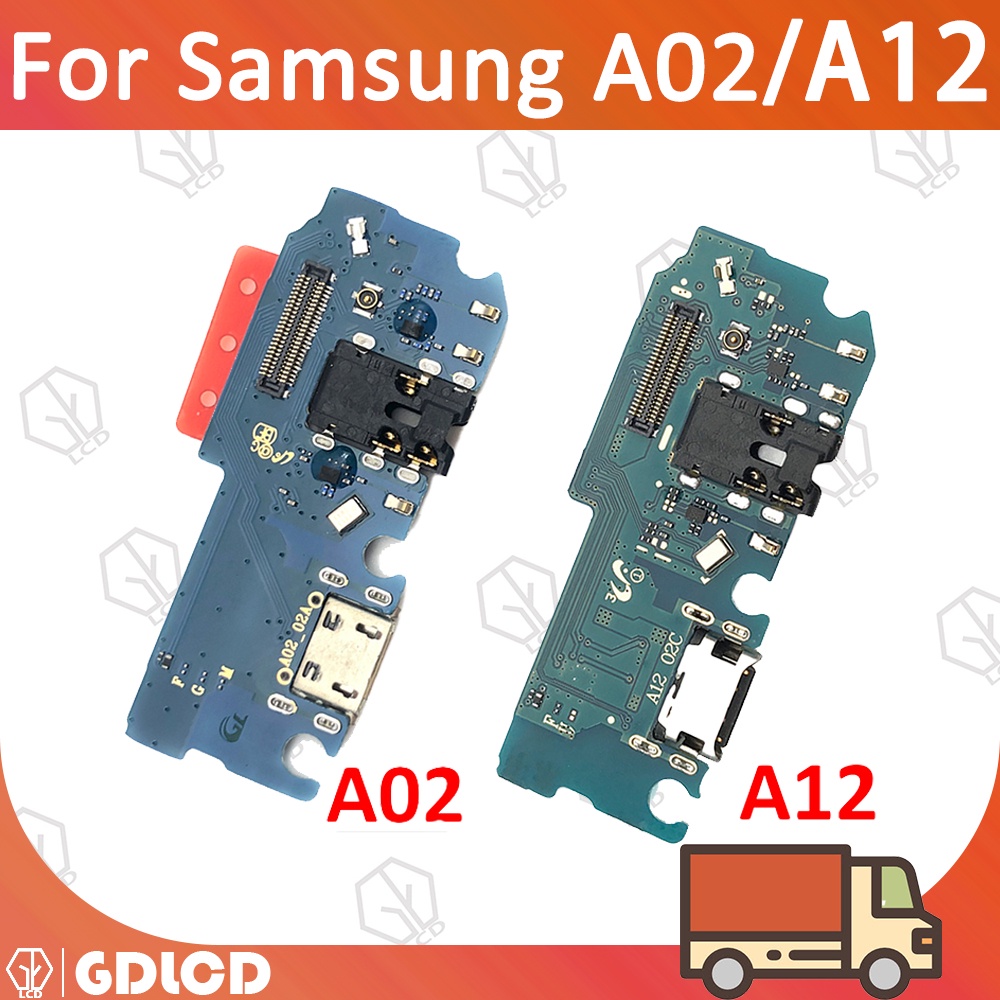 Charger Board Pcb Flex For Samsung A12 A125f A02 A025f Usb Port Connector Dock Charging Ribbon