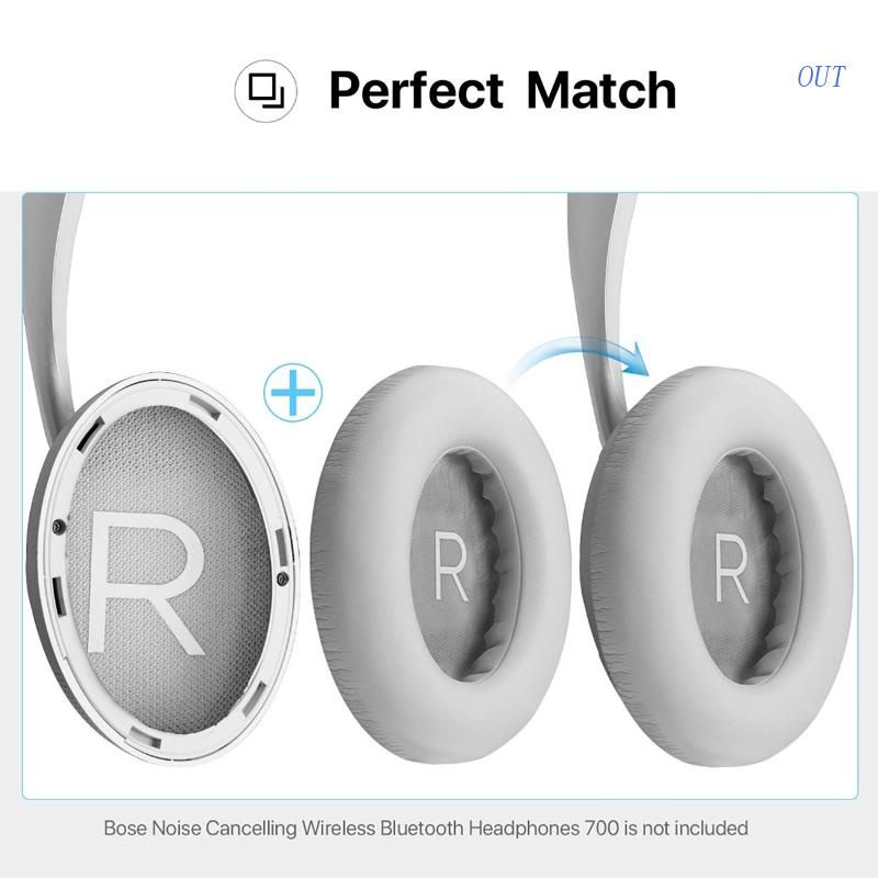 OUT Replacement Ear Pads Earpads Cushion for Bose 700 NC700 Noise