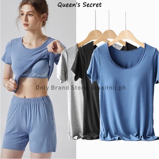 V-Neck Yoga Tops Short-Sleeved Sports Undershirt with Chest Pad - China  Sports Wear and Tops price