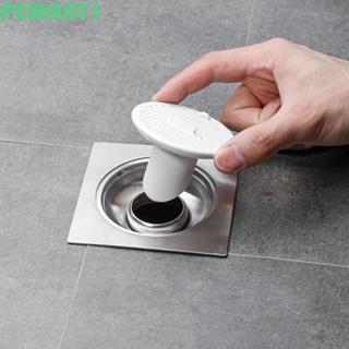 1pc Shower Drain Cover, Silicone Floor Drain Cover, Shower Drain Stopper  Mat To Prevent Drain Odor, Rubber Floor Drain Smell Stopper For Tub,  Bathroom