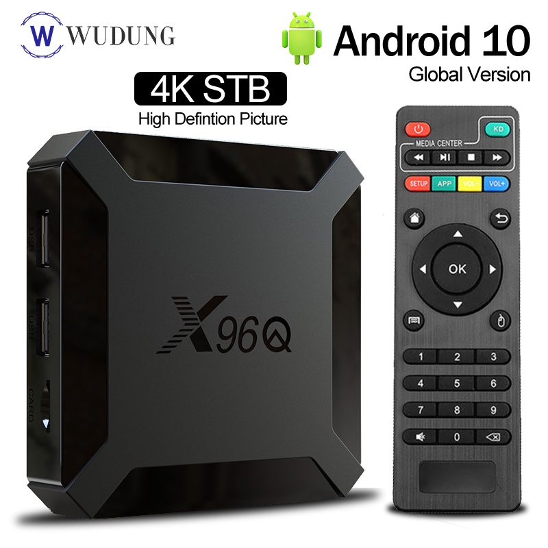 set top box android tv box X96Q 4K andriod player 4GB + 64GB WiFi HD ...