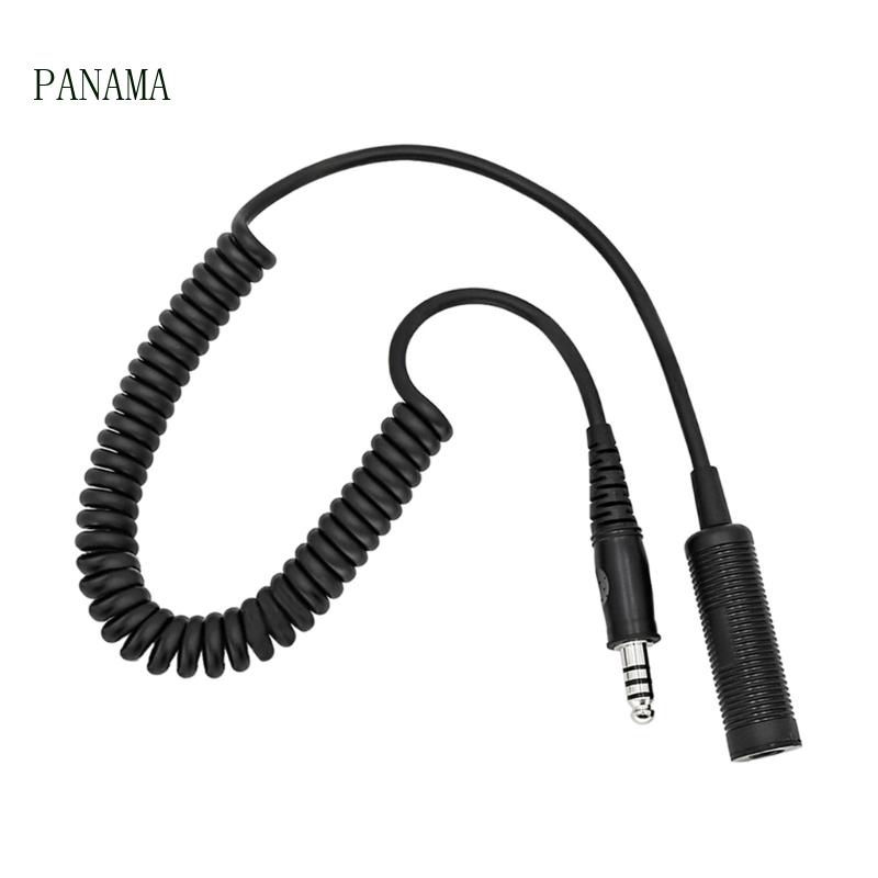 camp Helicopter U174 UPlug Aviation Headset Extension Cable 3 5mm to U