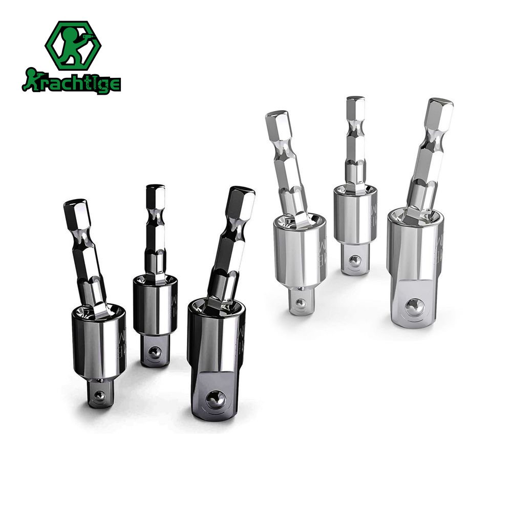 Krachtige 3Pcs 360 Degree Rotatable Electric Power Drill Sockets ...