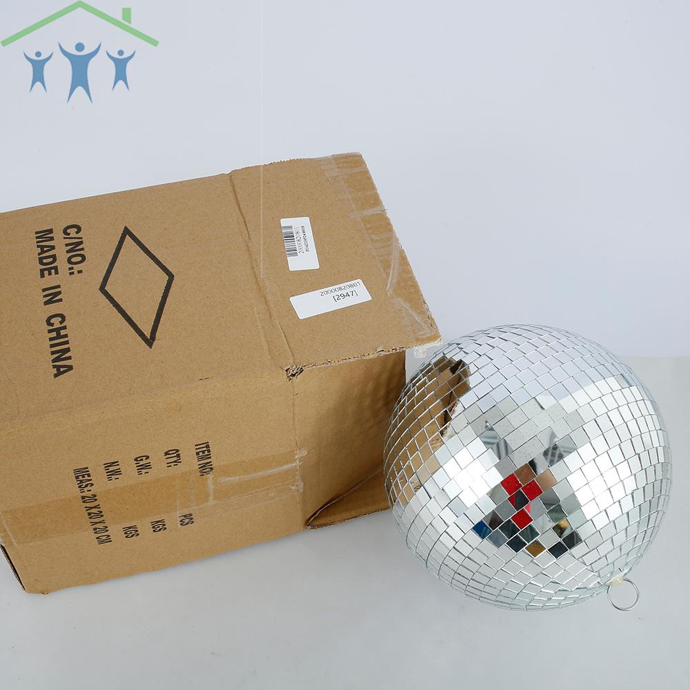 Glass Mirror Balls Reflective Glass Rotating Mirror Ball Hanging Mirror