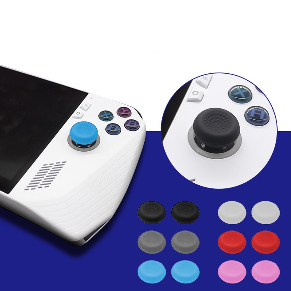 Thumb Grip Caps For ASUS ROG Ally Silicone Thumbsticks Grips Caps ...