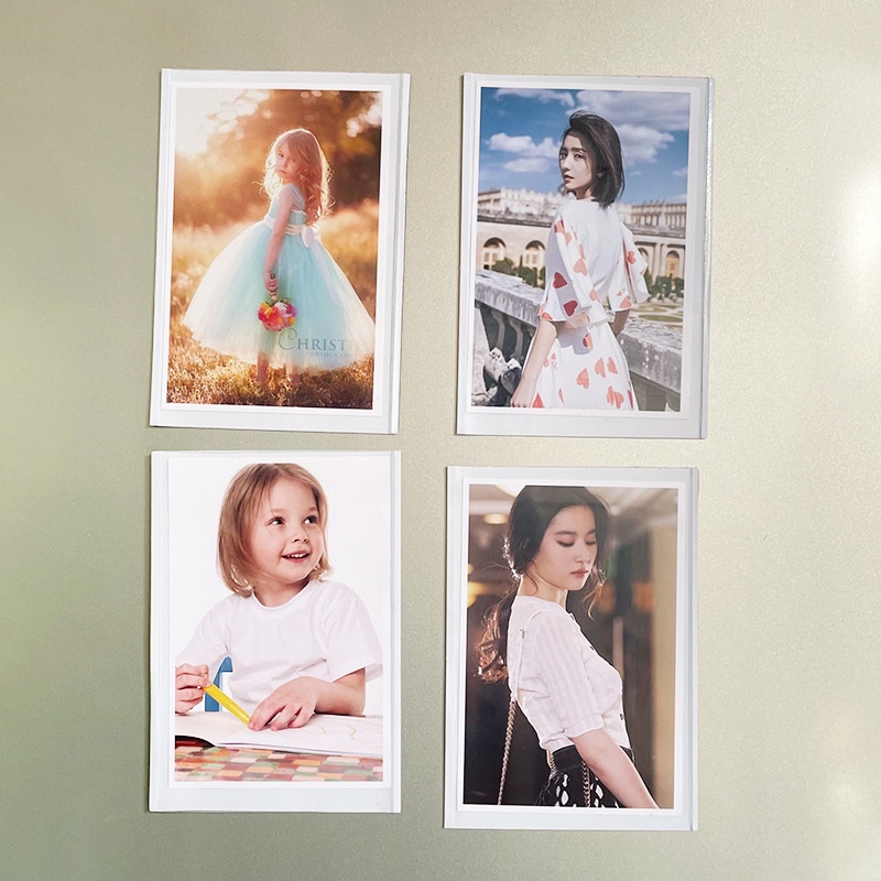 6pcs Photo Frame 6 inch Refrigerator Frame Reusable