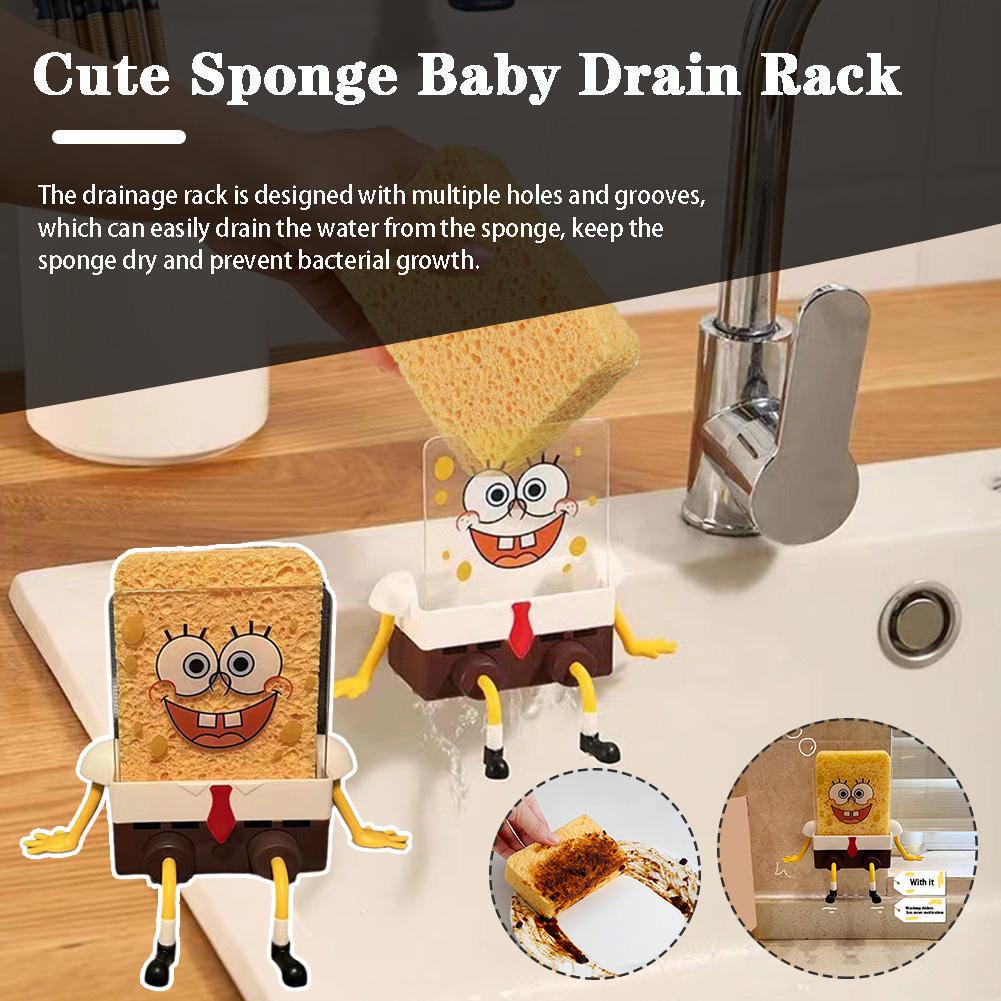Spongebob Drain Rack Cartoon Creative Rack Is Made Of Durable And Easy ...