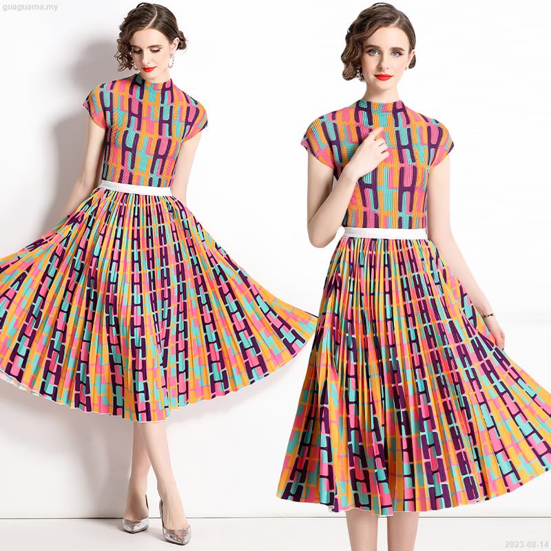 TAVIMART  -  Fashionable Retro Denim Dress Women's Summer New High Quality Pocket Decoration Sleeveless Straight Tube Slim A-Line Skirt