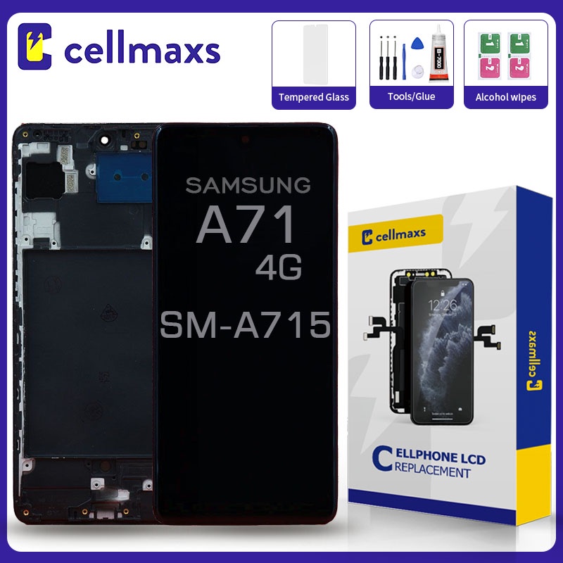 For SAMSUNG Galaxy A71 4G A715 LCD Touch Screen Replacement Shopee