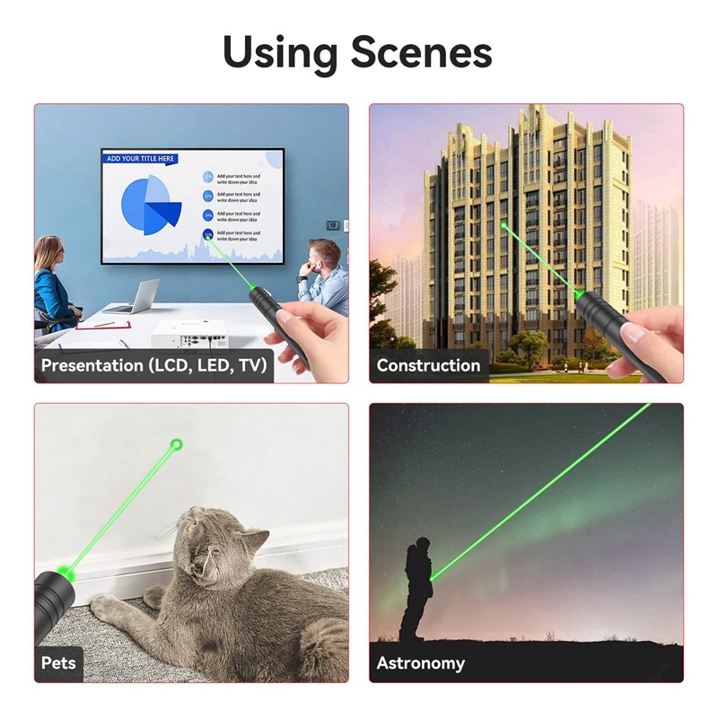 TV LED LCD Strong Laser-Pointer Long Range Laser-Pointer | Shopee ...