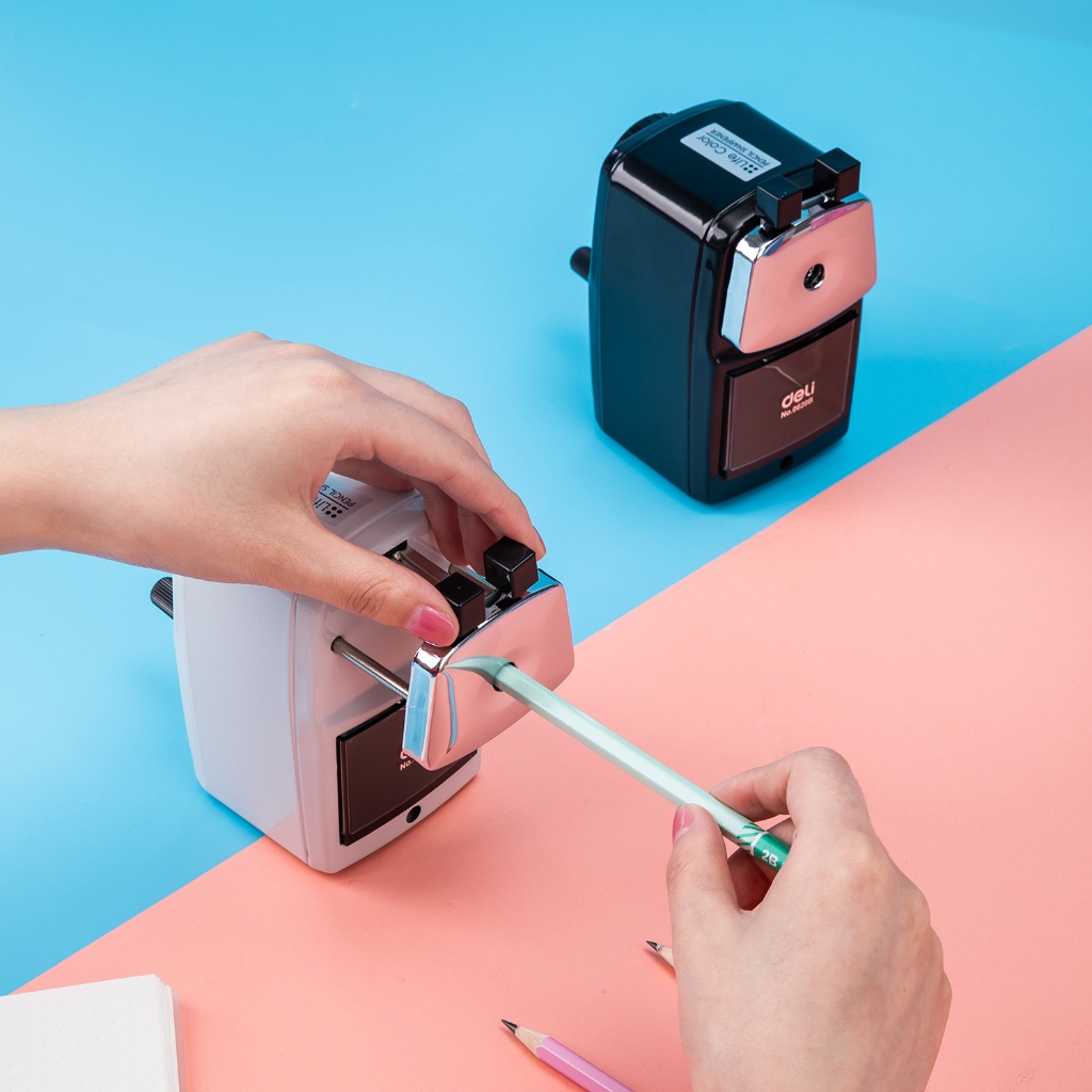 Deli Pencil Sharpener Machine Manual for Graphite Pencil φ8mm E0620B ...