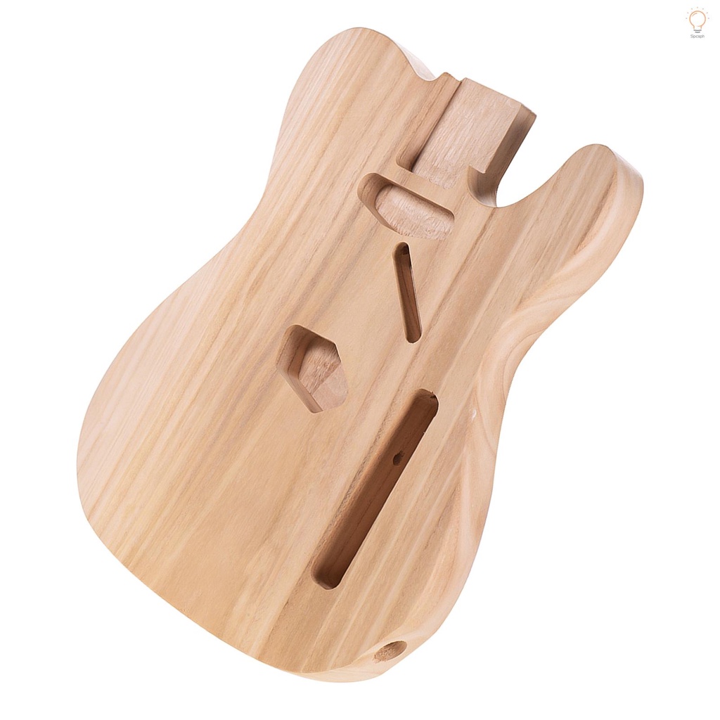 T02 Unfinished Electric Guitar Body Sycamore Wood Blank Guitar Barrel