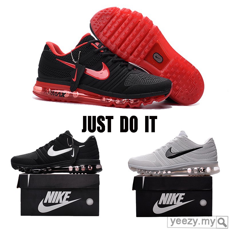 Men's nike air max shop 2017 kpu shoes coral black