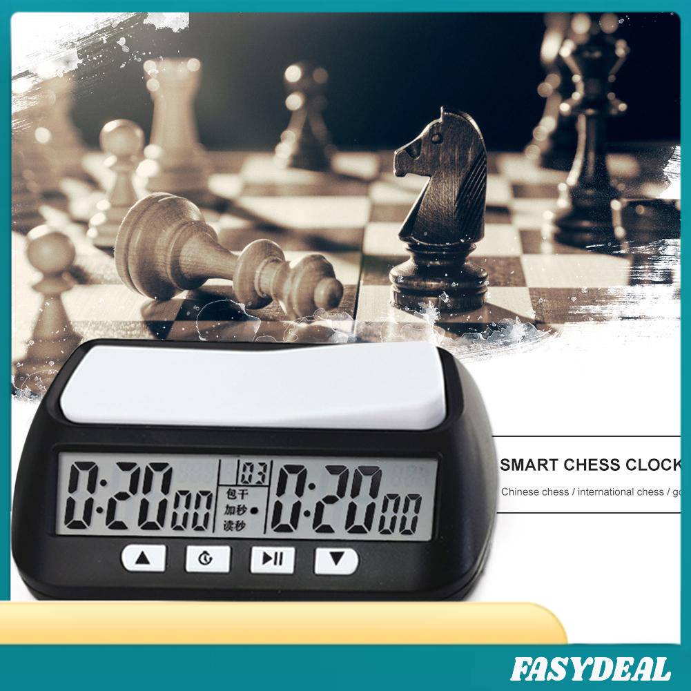 Professional Chess Clock Digital Watch Count Up Down Timer Board Game ...