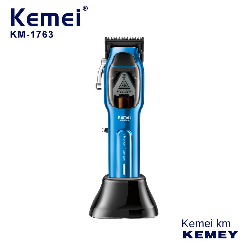 KEMEI new USB fast charging adjustable blade electric pusher 9000 rpm