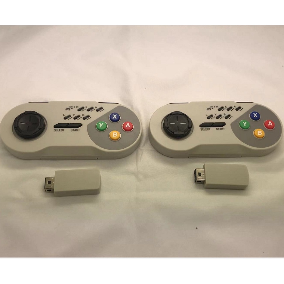 New trend original snes game wireless mini doubles joystick SFC host 2 ...