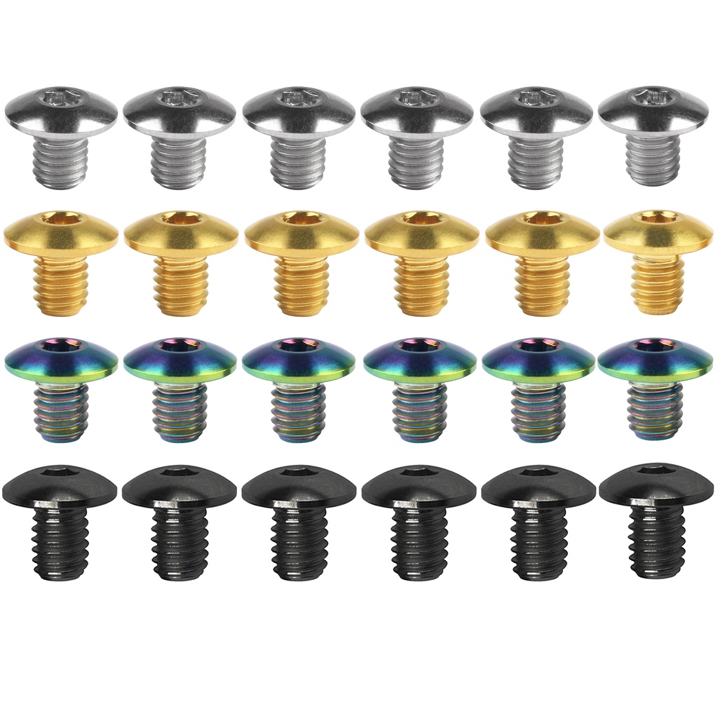 Wanyifa Titanium Bolt M5 Shimano Bicycle Lever Disc Fixing For XT ...