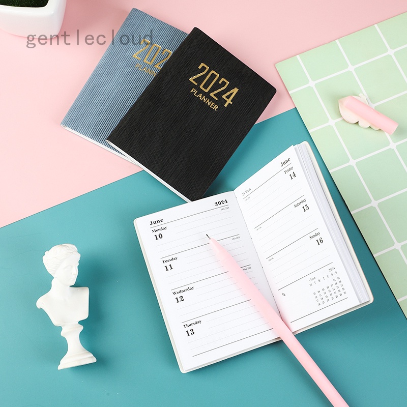 GC Agenda 2024 Weekly Planner Notebooks Diary Caderno To Do List Pocket ...