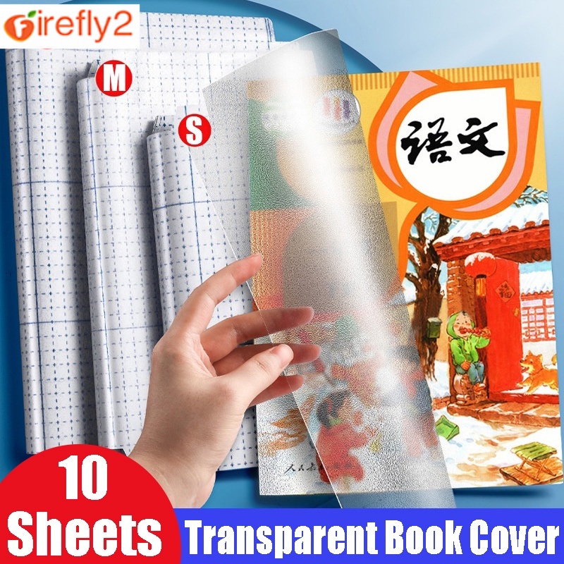 Transparent Frosted Waterproof Book Cover Protective Cover