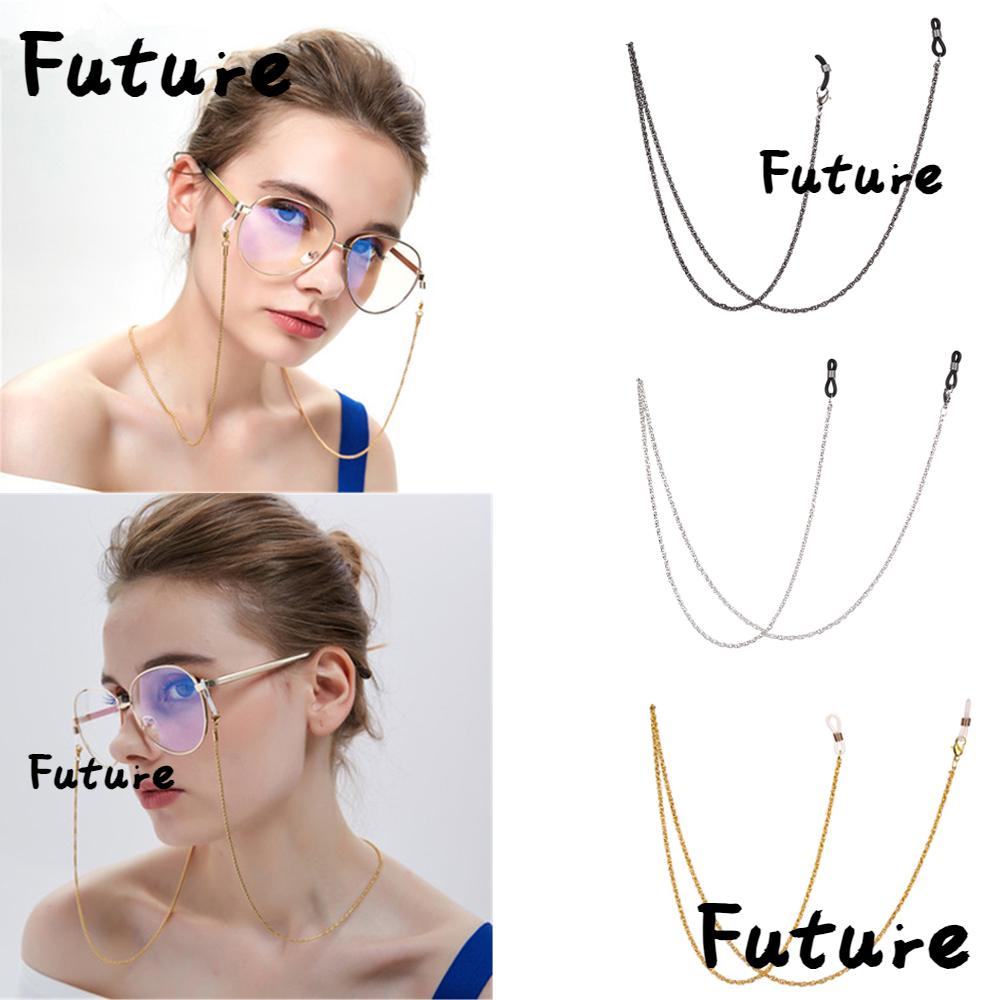 FUTURE New Glasses Chain Vintage Eye Wear Accessories Eyeglass Lanyard Non slip Women Men Fashion Reading Glasses Metal Glasses Necklace Multicolor Shopee Philippines