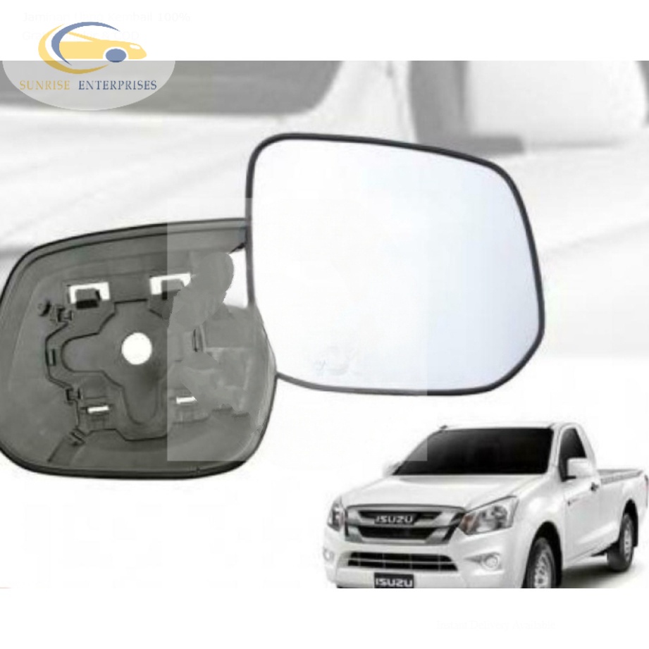 Side Mirror Glass Lens Rearview Isuzu D-MAX DMAX MUX MU-X 2013 2914 ...