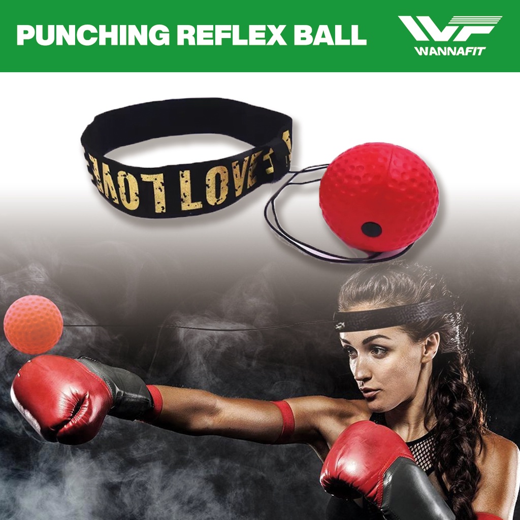 Punching Reflex Ball Samsak Boxing Head Speed Punching Reaction Agility