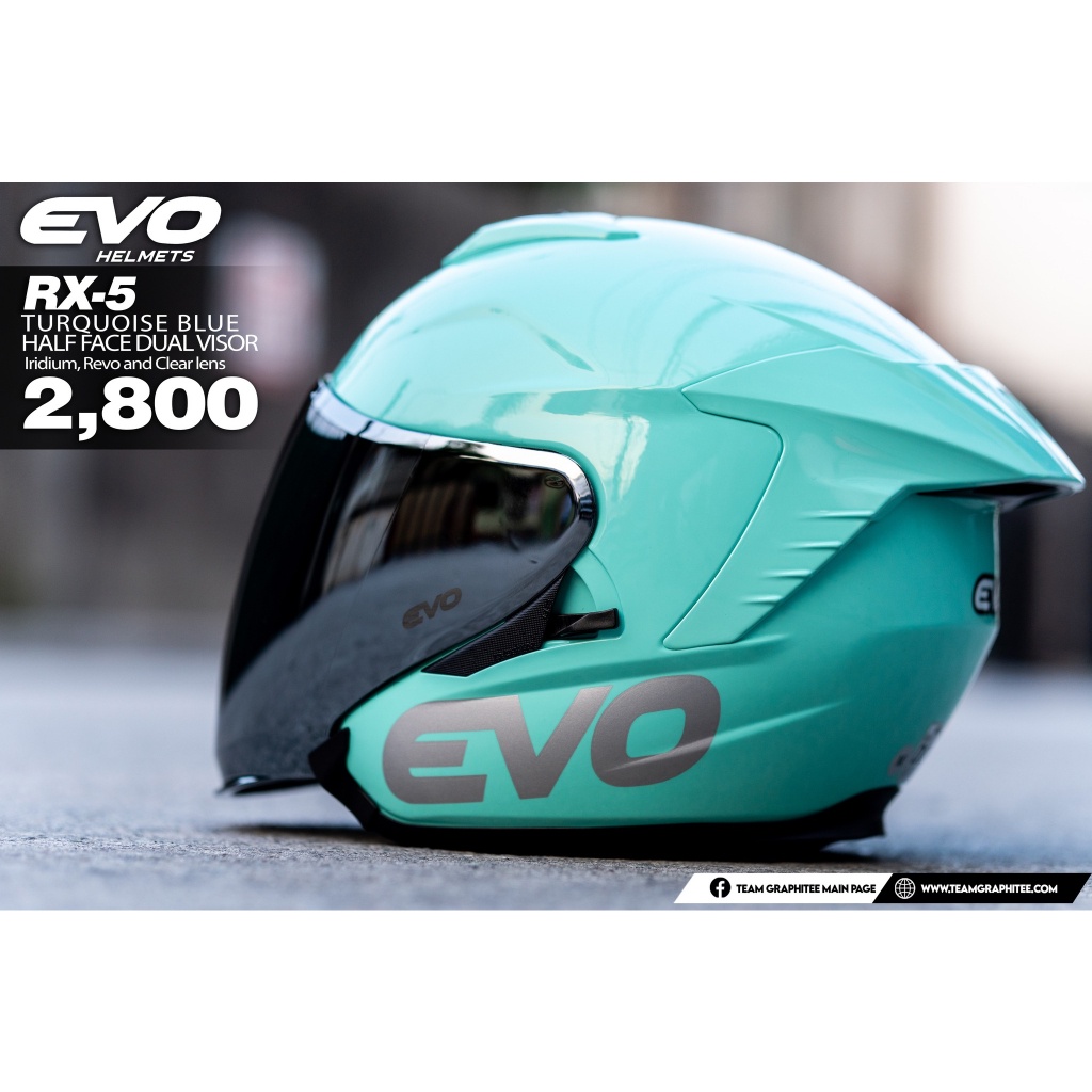 EVO HELMET RX5 MONO COLORS with free clear lens Shopee Philippines