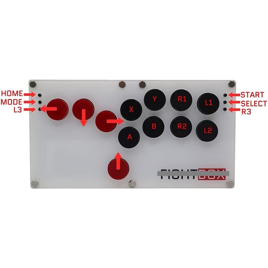 Ultrathin Hitbox Arcade Steam Fighting Game Keyboard PC PS4 Raspberry ...