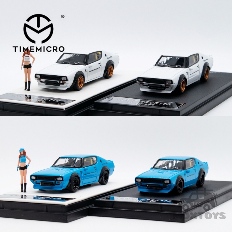 TIME MICRO 1:64 LBWK Nissan KPGC110 Diecast Model Car | Shopee Philippines