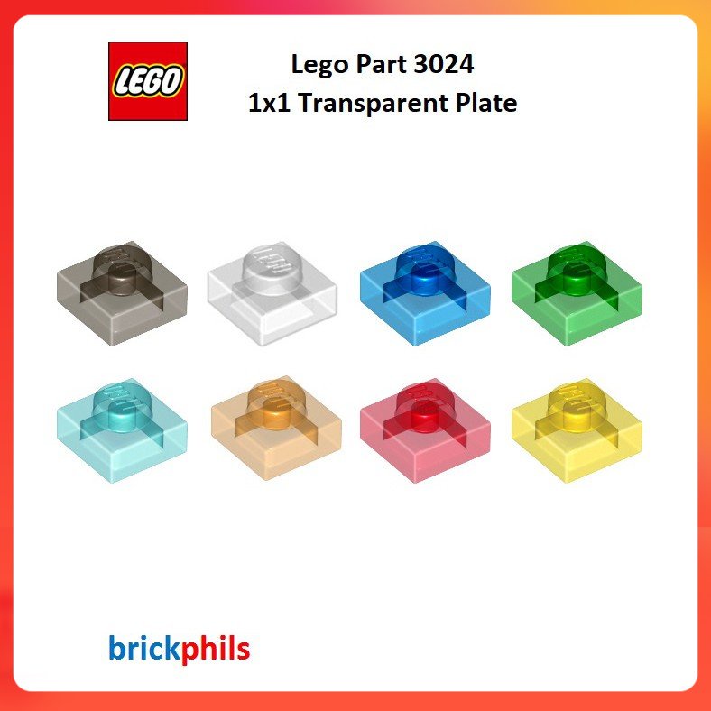 Lego transparent plate hotsell