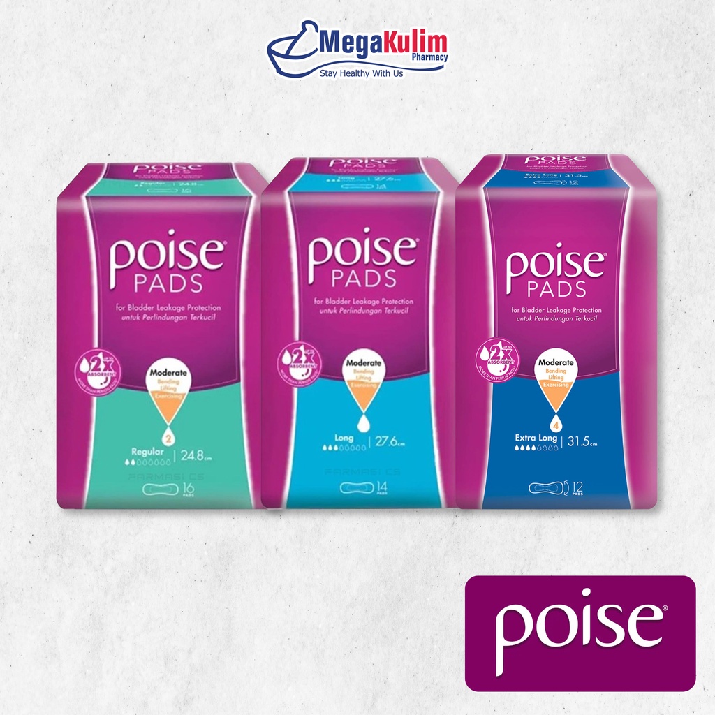 Poise Pads (Regular/Long/Extra Long) | Shopee Philippines