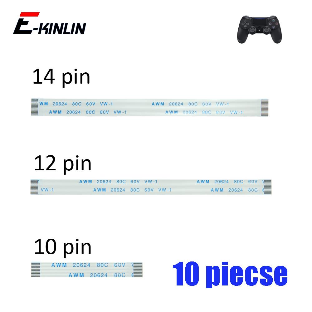 10 Pieces 12Pin 14Pin Charging Board Power Switch Cable 10Pin Touch Pad ...