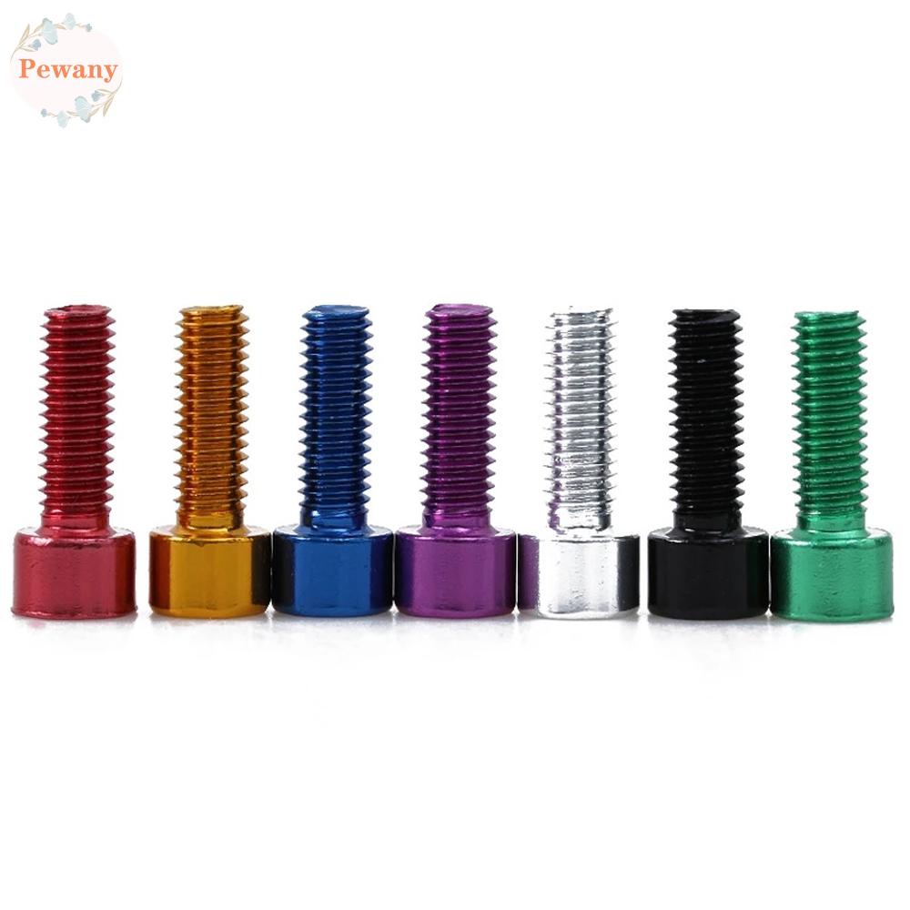 PEWANY Cycling Water Bottle Cage Bolts Durable Aluminum Alloy Bike Bottle Holder Screw Road Bike