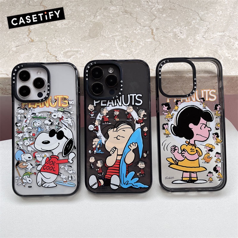 Peanuts X CASETiFY MagSafe Acrylic Phone Case Cover for IPhone 11 12 13