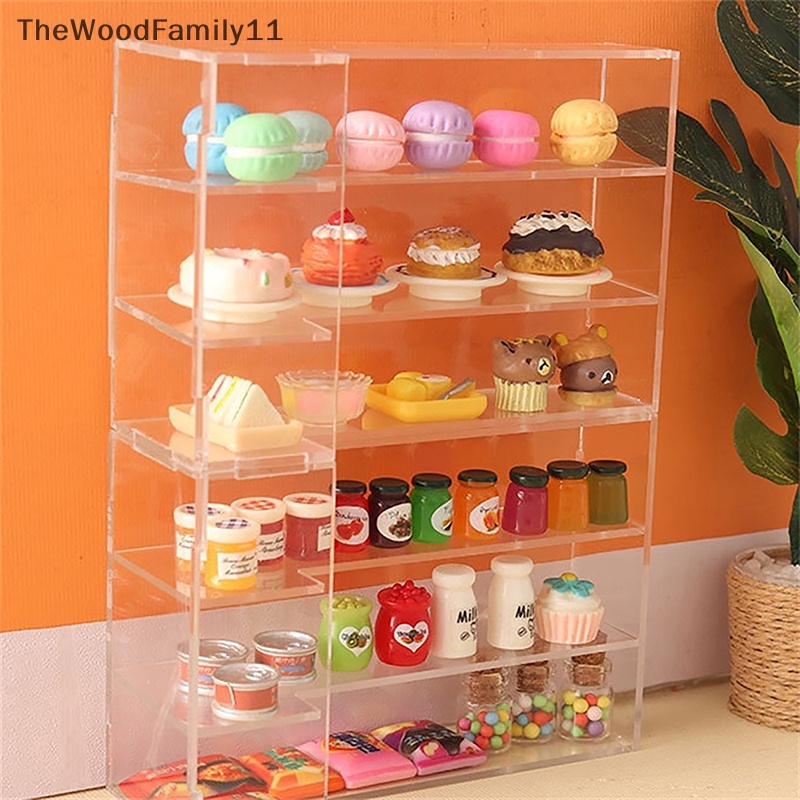 TheWood 112 Dollhouse Miniature Clear Display Cake