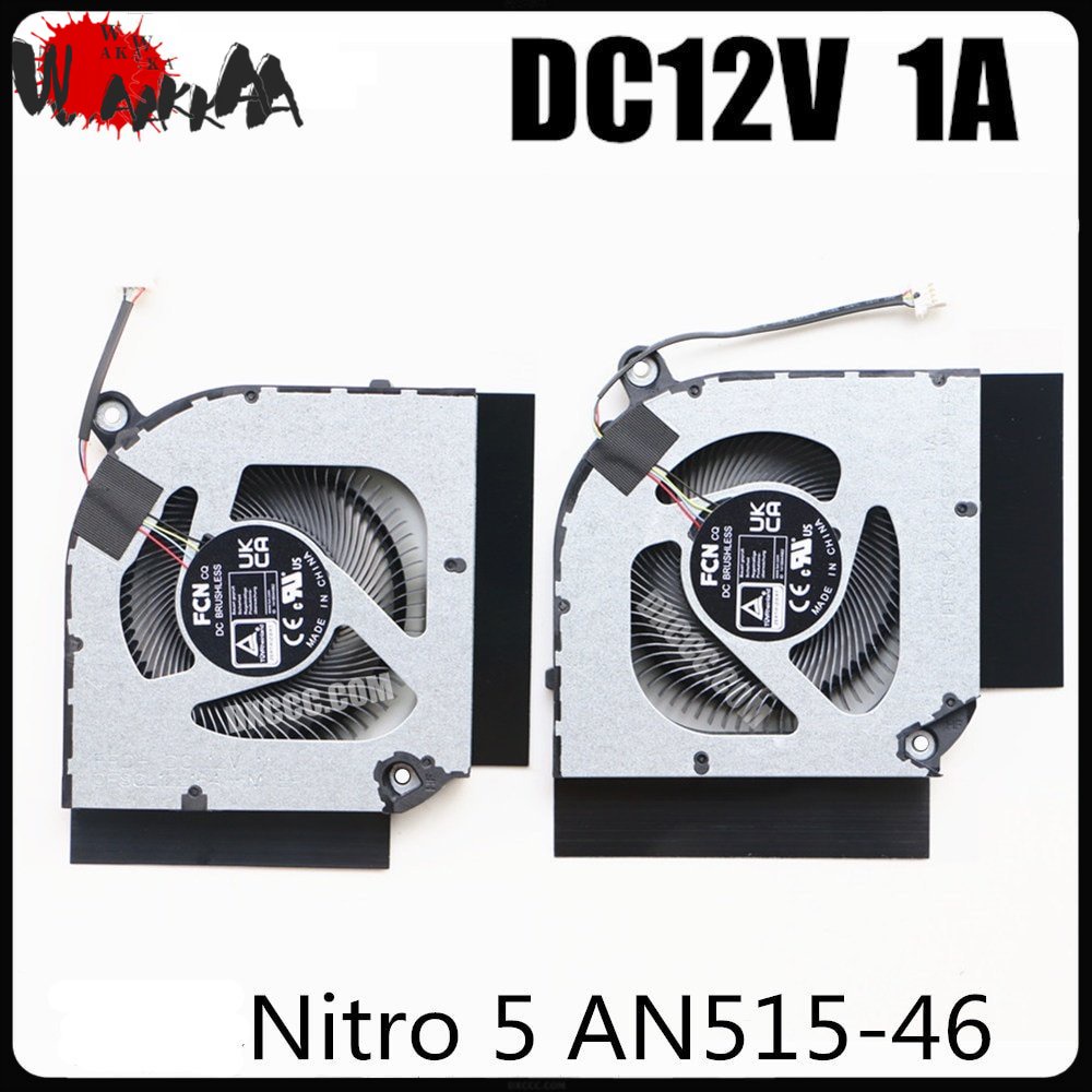 Cooling Fan For ACER Nitro 5 N22C1 AN51546 AN5155851R3 AN51558 CPU