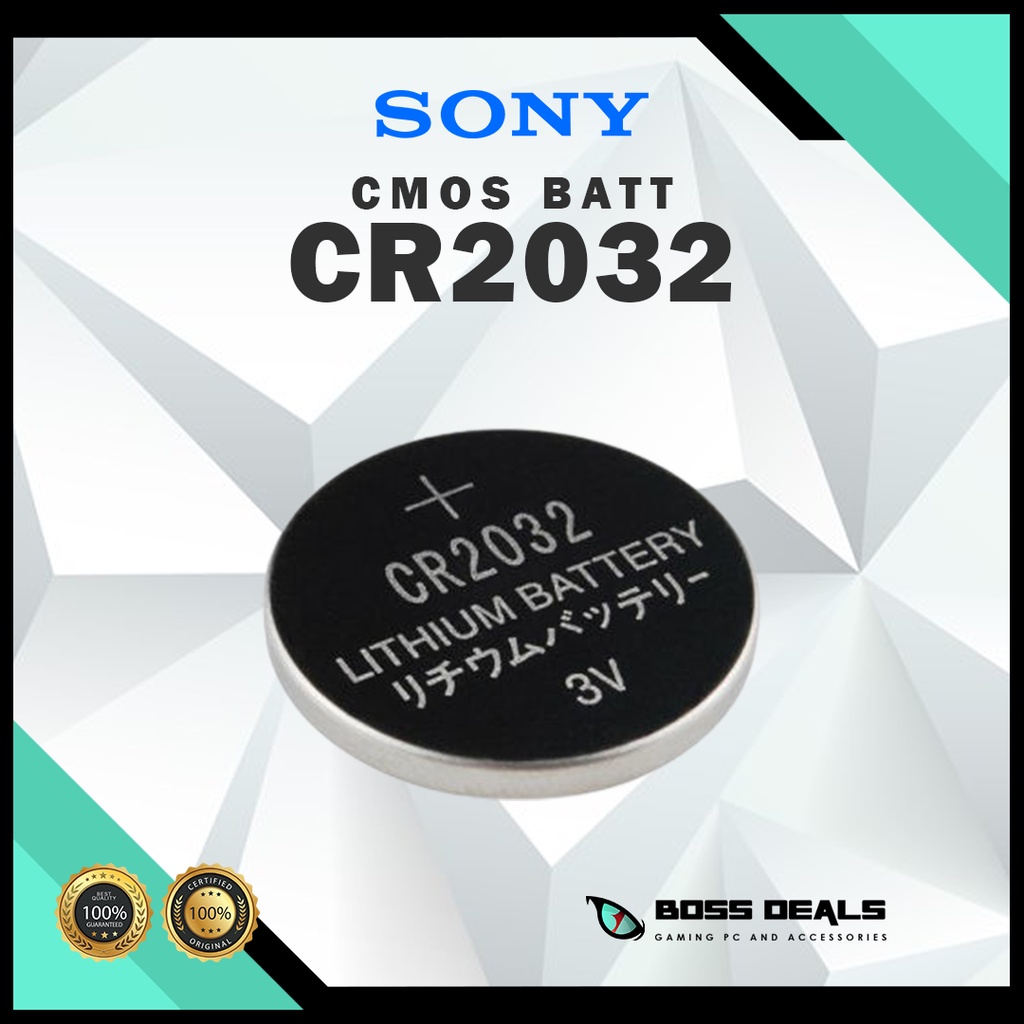 CMOS BATTERY SONY for Desktop PC (CR2032) Shopee Philippines