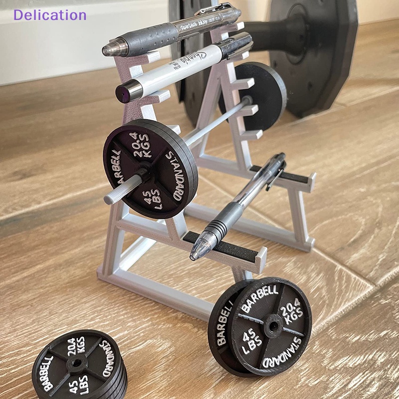 Delication Squat Rack Pen Holder - Desk Organizer, Unique Mini Squat ...