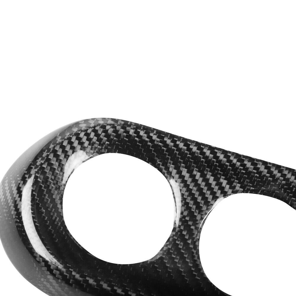 For Mitsubishi Lancer EVO X 10 2008-2015 Real Carbon Fiber Car Console ...