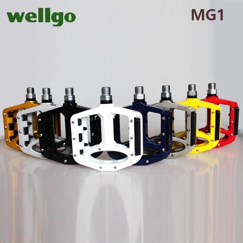 Wellgo MG1 MG 1 Bearing pedals Magnesium Spindle Axle Mountain BMX mtb Bike Platform Pedals bicycle pedal bike parts Shopee Philippines