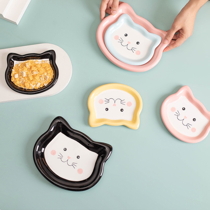 Pet Ceramic Bowl Cat Bowl Dog Bowl Dog Bowl Eating Saucer Sheng Staple
