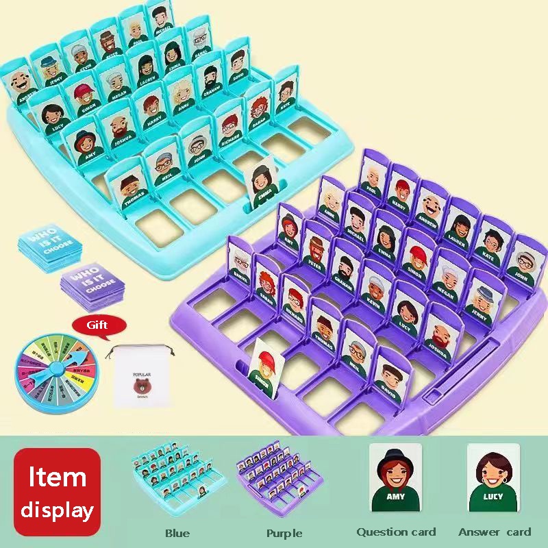 Guess Who I Am Children's Board Games Classic Board Games Fun Family