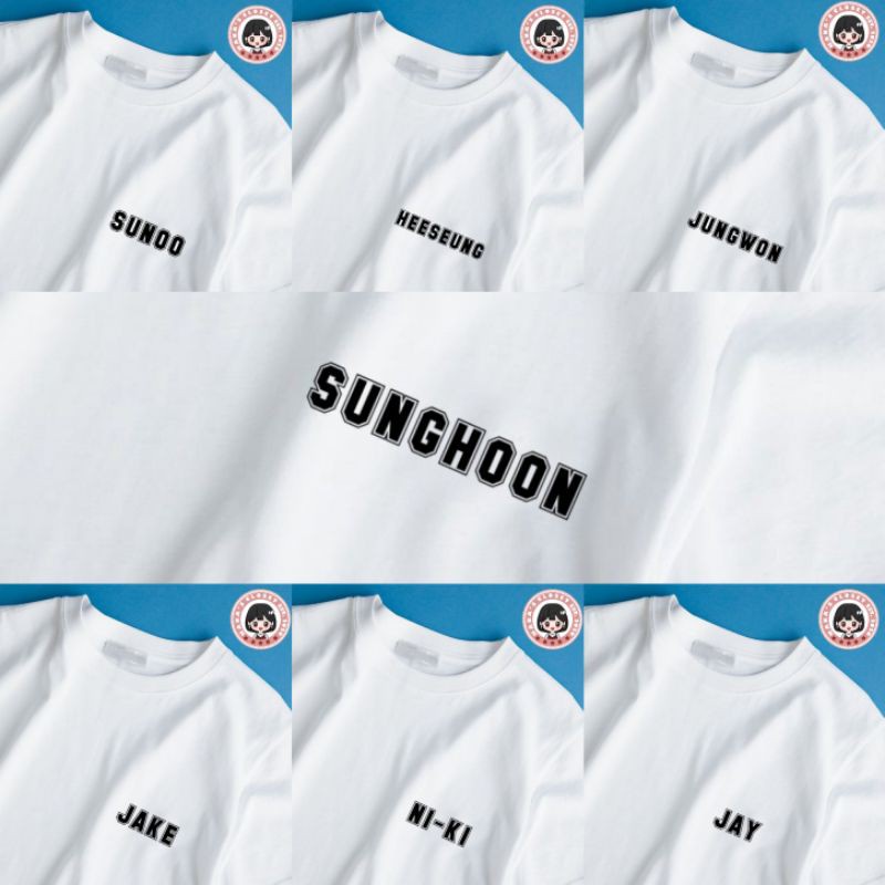 buy 1 take 1 ENHY JERSEY DODGS INSPIRED TEES Dodgers Jersey Customized  Inspired T Shirt - Heeseung Jungwon Jay Jake Sunghoon Sunoo Ni-ki