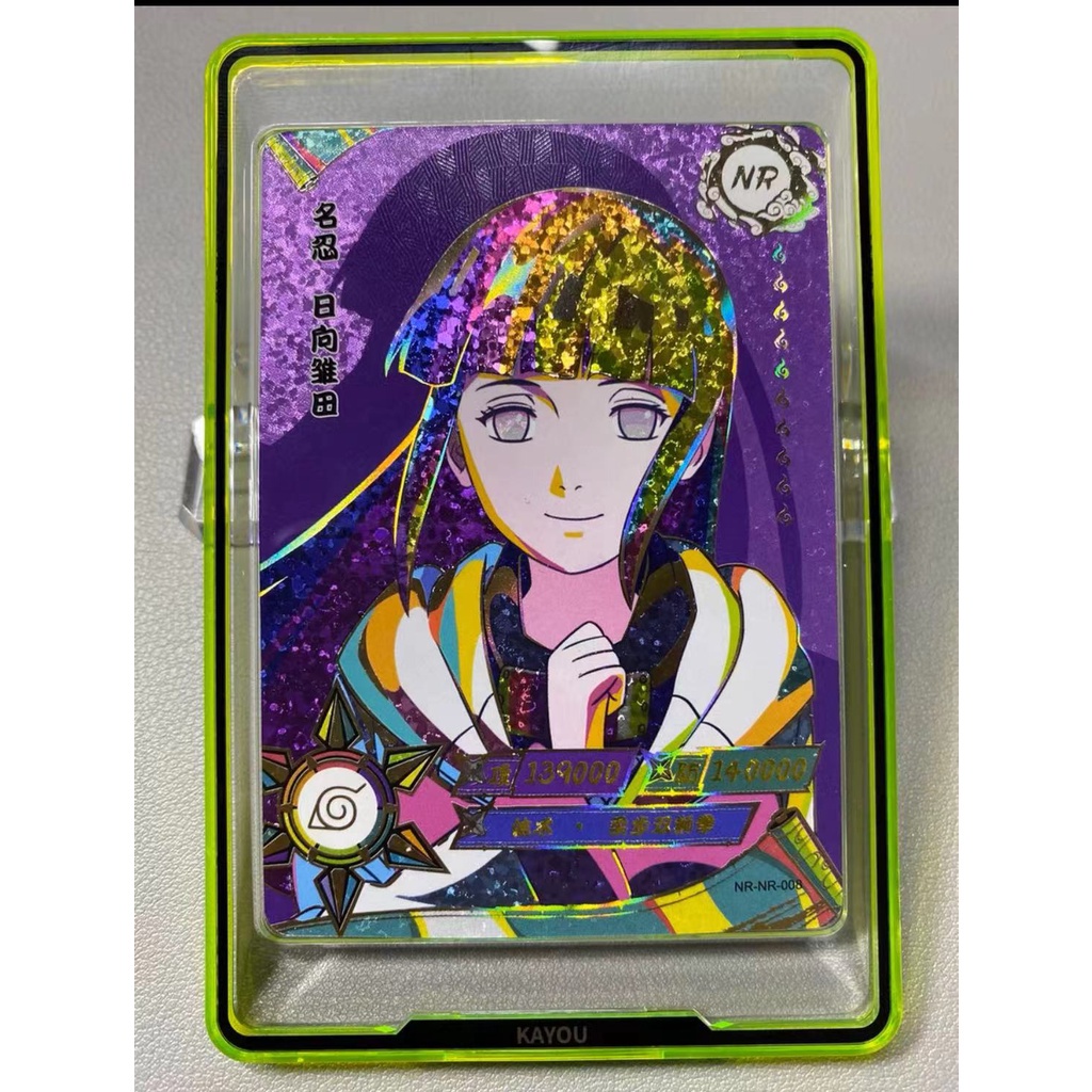 Naruto Anime Card NR Hyuga Hinata NR008 | Shopee Philippines