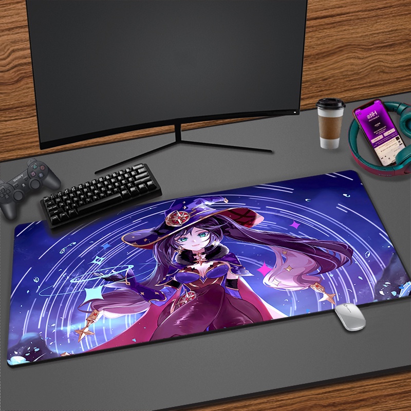 Tapis De Souris Genshin Impact Grand Format, Professionnel Pour PC Gamer